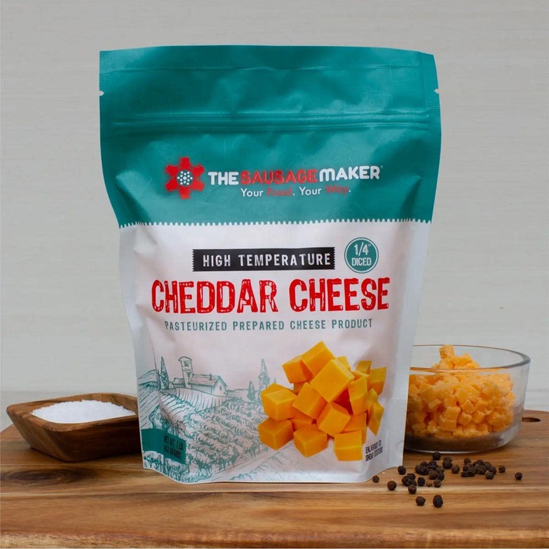 The Sausage Maker® High Temp Cheddar Cheese 1 Lb Hi-Temp