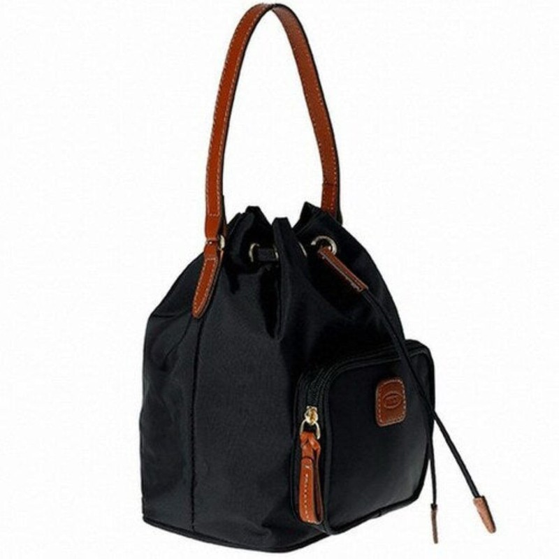 Bric's - Bucket-shaped bag made of recycled nylon, Ocean Blue