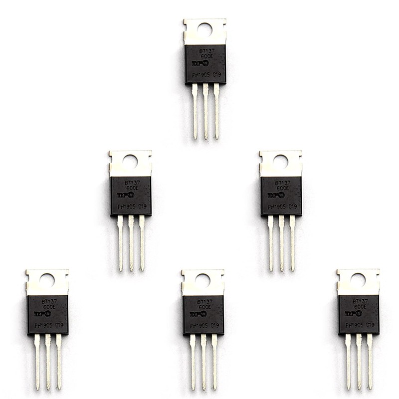 Fielect BT137-600E SMD Schottky Diodo Rectificador 8A 600V Diodos Electrónicos