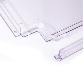 balikha Screen Door Slider,4701-00 Screen Door Slide,Stable, Medium Radius Corner Parts RV Screen Door Slider, Panel for Rh Trailer Cargo Trailer