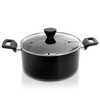 NutriChef Non-Stick Casserole with Lid - High-Qualified Kitchen Cookware with