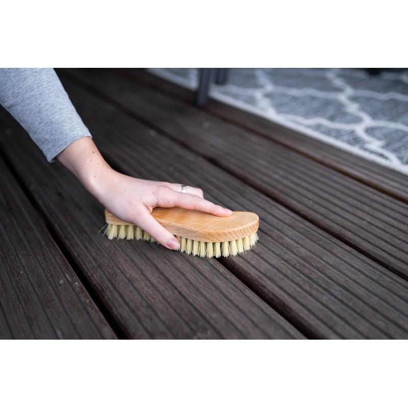Chinchilla® Beech Wood Scrubbing Brush Made in Germany | High-Quality