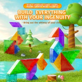 Oostifun M Version Tangram Puzzle Reise Tangram Puzzle Spiele mit Aufbewahrungskoffer für Kinder Intellectual Exploration Frühe pädagogische Spielzeug Gehirn Teaser Geburtstag