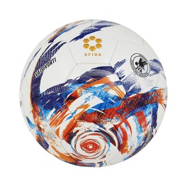 SFIDA VAIS VORTI Jr Soccer Ball No. 4 WHT/BLU