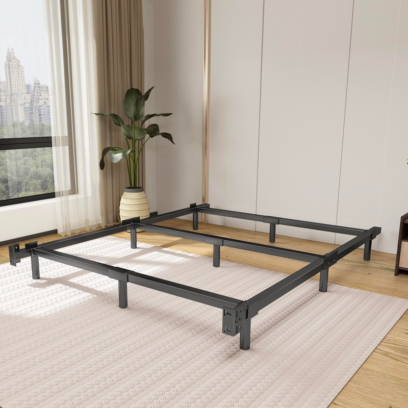 NOAH MEGATRON Queen Size Metal Bed Frame-7 Inch Heavy Duty