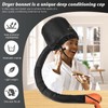 Bonnet Hood Hair Dryer Attachment - Headband Integrated Bonnet Hair