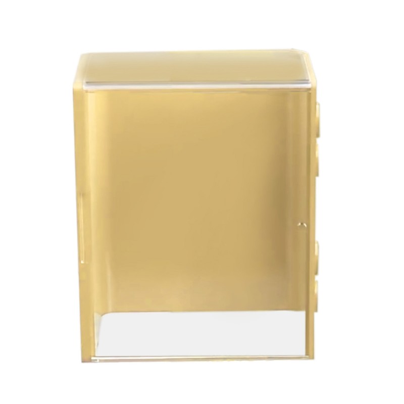 Doll Display Case ABS Transparent Stackable Clear Display Box Toy
