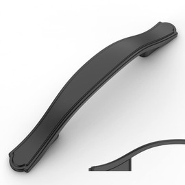 Asidrama 10 Pack 3 Inch(76mm) Matte Black Kitchen Cabinet Handles Cabinet Pulls Kitchen Cabinet Hardware for Cupboard Drawer Handles Dresser Pulls