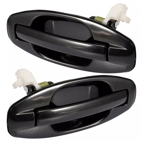 Michelleautoitem 2pcs Set Door Handles Rear LH RH For 01-06