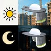 Topbuti Hard Hat Sun Shield Full Brim Mesh Sunshade, High