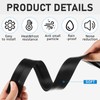 Pushglossy 28 ft Vinyl Sliding Screen Door Bug Seal Strip