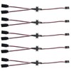 Vgoohobby 5Pcs 22cm Magnetic Snap-on JR Y Cable 1 Male