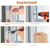 Pack of 6 Window Lock White Window Lock Burglary Protection