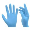 Ambiderm Guantes descartables antideslizantes Ambiderm Soft color azul talle G