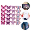 DOITOOL 20Pcs Butterfly Embroidery Patches for DIY Decor Multi Function