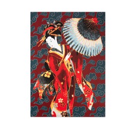 Excelsa Kimono Tea Towel 100% Cotton 70 x 50 cm with Buttonhole