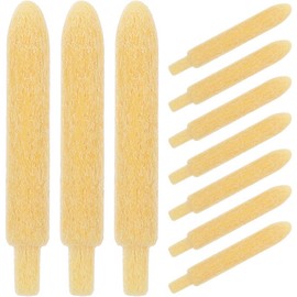 SEWACC Pack of 30 Marker Refills Marker Pen Tips Replacement Tips for Grout Pens Chalk Painting Pen with Interchangeable Tips Chalk Marker Tips Colour for Marker Pens Beige Acrylic