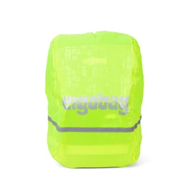 Ergobag Waterproof Rain Cover for School Backpacks, Fluorescent Colours, Reflectors, Elasticated Yellow