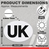 Magnetic UK Car Stickers for Europe - Easy to Attach
