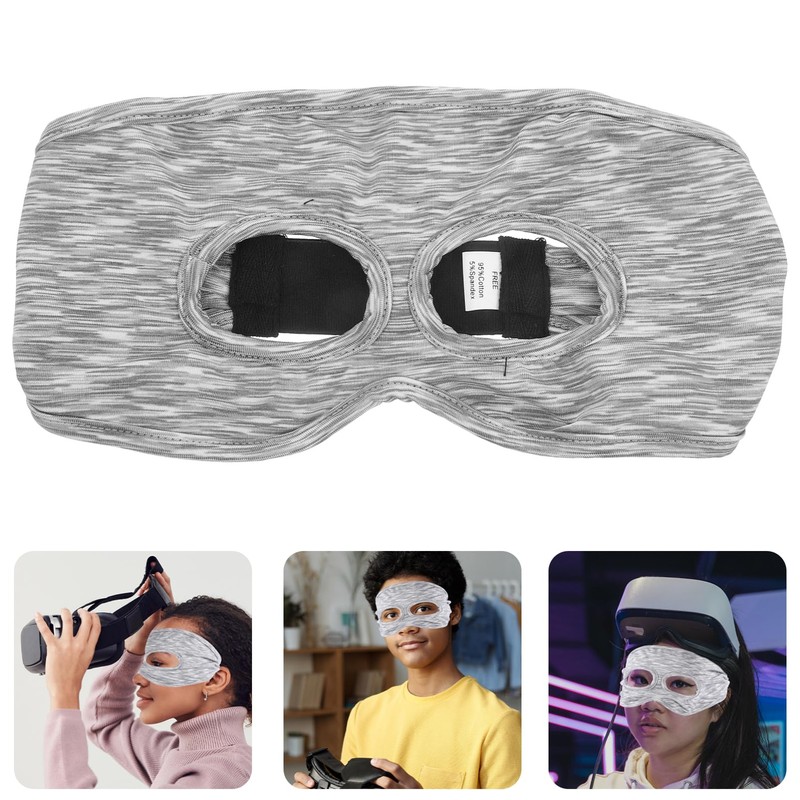 SHINEOFI VR Eye Mask Cover Breathable Washable Sweat Band for