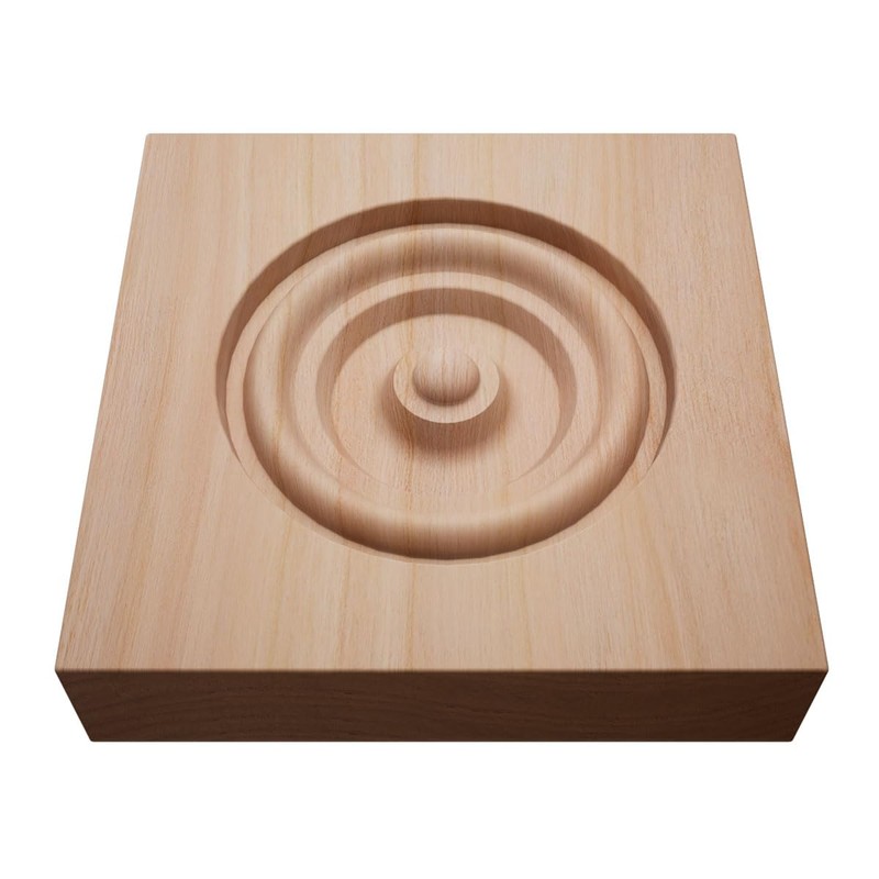 3 3/4" W x 3 3/4" H x 7/8" P