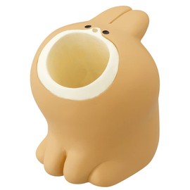Decole PK-62073 "Stamp Stand, Rabbit", Harapeko Animal Harapeko Animal Decole Office Supplies, Stationery, Storage, Desk, Desk, Decoration, Interior Accessories, Gift, Present