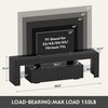 YESHOMY Modern LED TV Stand for Televisions up to 70
