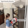 Rolling Spice Rack Next to Fridge Slim, Freestanding Narrow Tall
