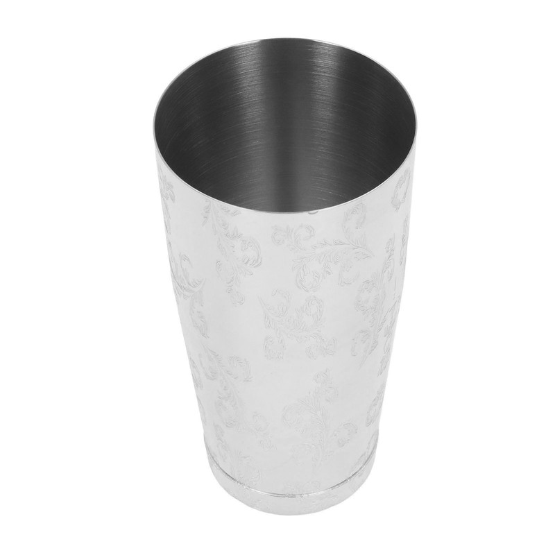 Boston Cocktail Shaker Set Multifunctional 304 Stainless Steel Vintage Print