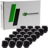 DPAccessories Lug Nuts Compatible with 1982-1984 Mazda B2200 | Black