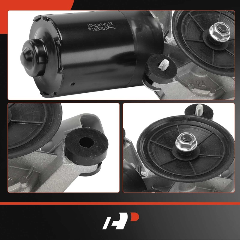A-Premium Front Windshield Wiper Motor Compatible with Toyota Land Cruiser