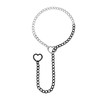 JJDreams Punk Chain Choker O Ring Pendant Necklace Slip Chain