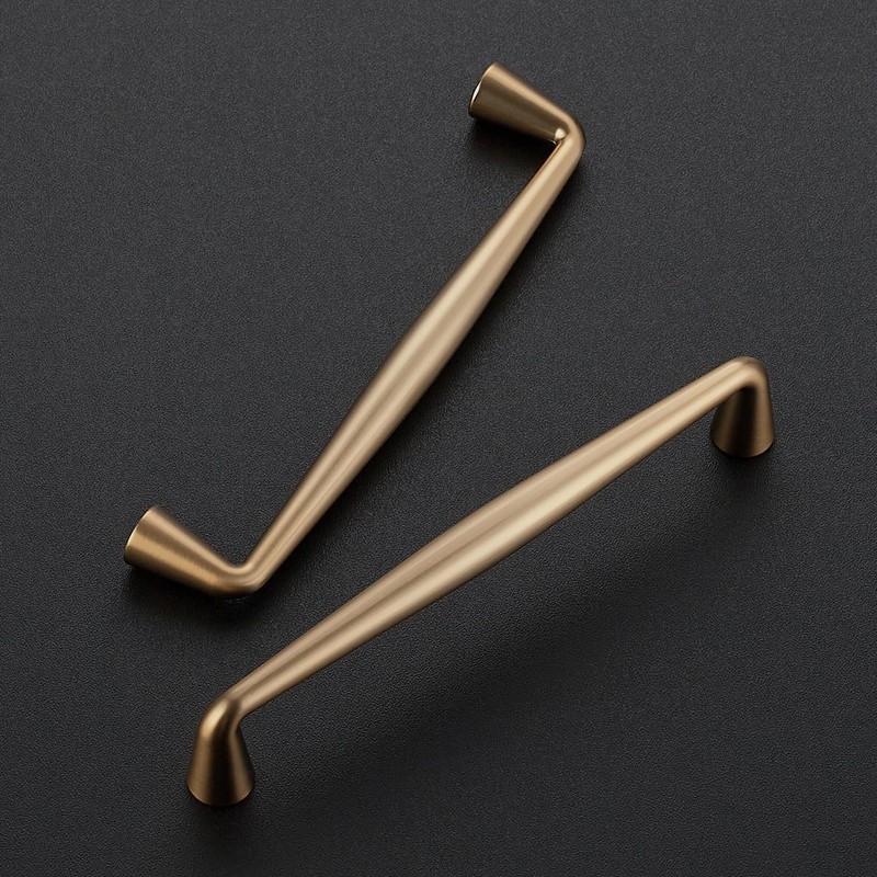Ravinte 10 Pack 5 Inch Champagne Bronze Kitchen Cabinet Handles