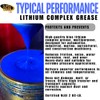 Lubricant Grease Superkote 2000 Multipurpose/Lithium Complex/Lubricant/EP/High Temp/Industry/Automotive/Blue Grease / 1lb