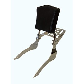 Sissy Bar Backrest & Luggage Rack for 04-10 Kawasaki Vulcan VN2000