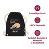Shirtracer - Gym Bag Backpack - Sayings Statement - Mein