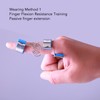 Finger Extension Splint Training Device Adjustable Coil Spring Finger Joint