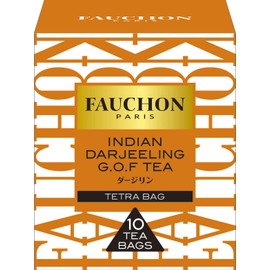 SB Foods Fauchon Tea Darjeeling Tea Bags, 10 Bags x 5 Boxes