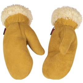 Kinco, 1929PL-XL, Lined Suede Deerskin Mitt, Extra Large