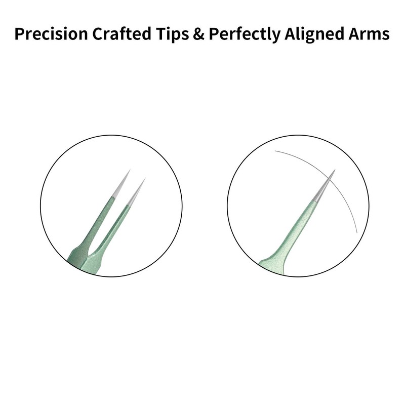 Eyelash Extension Tweezer (Pointed Straight Tip)