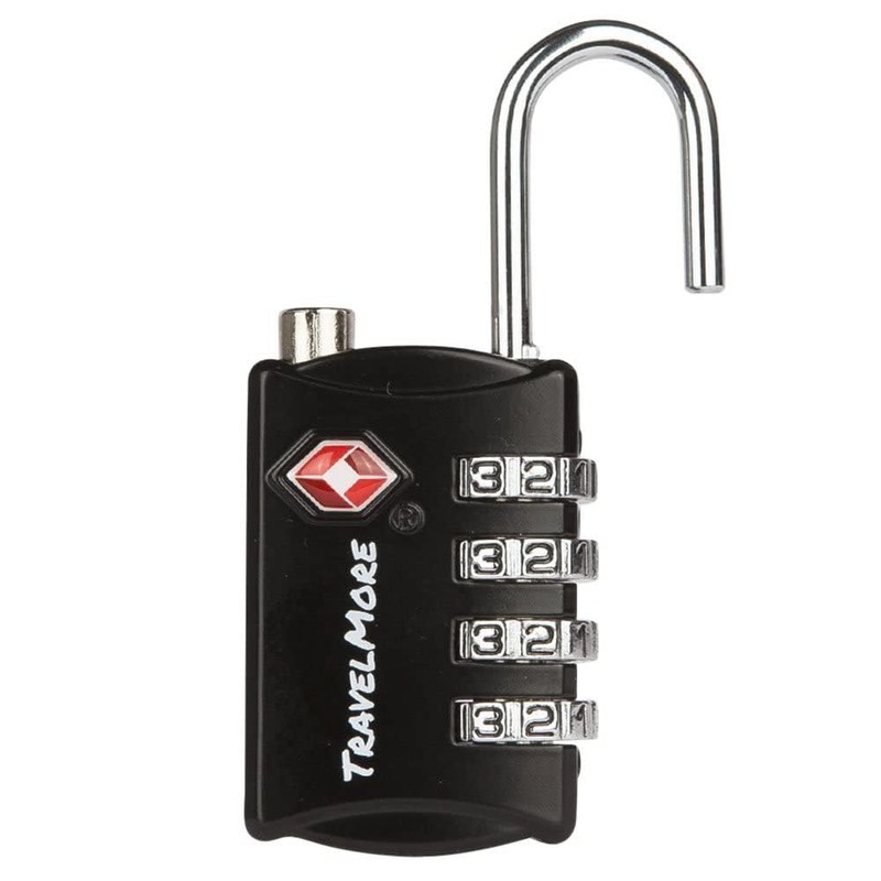3-Pack TSA Luggage Lock with 4-Digit Combination | Set-Your-Own Padlock