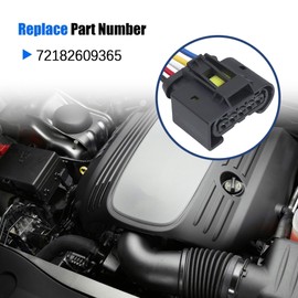 Fuel Pump Connector Wiring Harness Fits for Dodge Charger 5Wire Wiring Harness for Dodge Challenger Charger Magnum Chrysler 300 2005-2023 Replace 72182609365