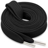 WEGOODZF Wide Flat Thick Shoelaces: Extra Fat Chunky Sneakers Shoe
