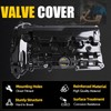 MILIPARTS Upgraded Aluminum Engine Valve Cover Compatible with 2014-2018 Mazda