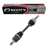 Sixity XT Front Left Axle compatible with Honda TRX350FE FourTrax