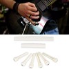 Guitar Bridge Bone Nut Saddle Set Folk Acoustic Guitar Bone