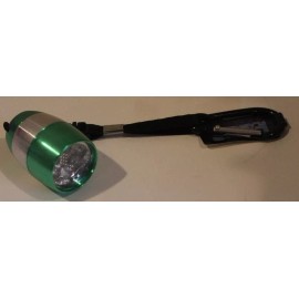 Novelty New Mini LED Flash Light in a variety of Colors with Secure Keychain