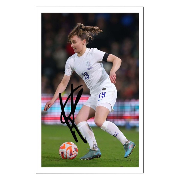 RJR PRINTS Niamh Charles - England Ladies Lionesses Signed 6X4