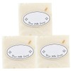 Barra Jabón Arroz 3pcs 65g Limpiador Antiácaros Exfoliante Natural Cuerpo