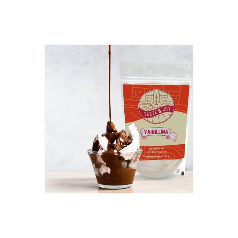 Vainillina 100g - [Grado Alimenticio]